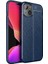 iPhone 14 Plus Kılıf Rntc Niss Silikon Kapak-Lacivert 1