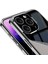 Apple iPhone 15 Pro Kılıf Ultra Ince Kamera Korumalı Pc + Deri Arka Yüzey Rntc X-Pro Kapak-Siyah 3