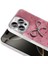 iPhone 16 Pro Max Kılıf Kamera Korumalı Figürlü Rntc Ponti Silikon Kapak - Açık Pembe 4