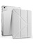 Apple iPad Air 11 2025 M3 Kılıf Tri Folding Kalem Bölmeli Standlı Kılıf - Gri 1