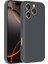 Apple iPhone 16 Pro Max Kılıf Kamera Korumalı Kartlık Hazneli Rntc Vitra Kapak - Gri 1