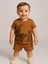 Dinozor Erkek Bebek T-Shirt Kaşkorse Şort Takım 1