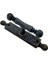 Antika Tarz Dekoratif Pirinç Misket Pencere Kolu - 165X32 Mm, Oksit 1