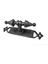 Antika Tarz Dekoratif Pirinç Burma Pencere Kolu - 152X32 Mm, Oksit 1
