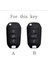 Citroen C Elysee Şeffaf-Füme Sustalı Anahtar Kılıfı 3