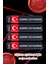 Kan Grubu Kask Set Sticker Kişiye Özel Etiket Motor Bisiklet Araba 4 Adet Folyo Etiket 1