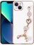 Apple iPhone 14 Plus Kılıf El Tutamaçlı Kamera Korumalı Rntc Taka Silikon Kapak-Beyaz 1