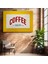 Coffee Shop - Sarı Çerçeveli Kafe Tabelası Kanvas Tablo 1