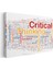 Critical Thinking - Eğitim Konsepti Kelime Bulutu Kanvas Tablo 3