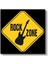 Rock Zone - Müzik Temalı Uyarı Işareti Kanvas Tablo 2