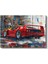 Ferrari F40 - Kırmızı Italyan Süper Otomobil Sanatsal Kanvas Tablo 2