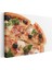 Italyan Pizzası - Zeytinli ve Peynirli Dilim Kanvas Tablo 3