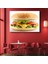 Klasik Cheeseburger - Enfes Katmanlı Lezzet Kanvas Tablo 1