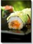 Avokado Sushi - Lezzetli Japon Mutfağı Kanvas Tablo 2