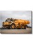Volvo A40 - Sarı Iş Makinesi Damperli Kamyon Kanvas Tablo 2