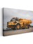 Volvo A40 - Sarı Iş Makinesi Damperli Kamyon Kanvas Tablo 3