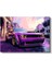 Dodge Challenger Srt - Mor Canavar Spor Otomobil Kanvas Tablo 2