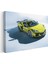 Chevrolet Corvette Z06 - Sarı Spor Otomobil Profil Kanvas Tablo 3