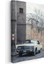 Chrysler Imperial - Krem Rengi Klasik Amerikan Sedan Kanvas Tablo 3