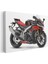 Aprilia Yarış Motoru – Dinamik Görünüm – Kanvas Tablo 3