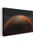 Mars - Kızıl Gezegen Krater Manzarası Kanvas Tablo 3