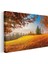 Altın Sonbahar - Sarı Yapraklı Orman Manzarası Kanvas Tablo 3