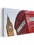Londra Ikonları - Big Ben ve Telefon Kulübesi Kanvas Tablo 3