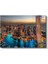 Dubai Marina - Turkuaz Sular ve Işıklı Kuleler Kanvas Tablo 2