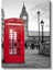 Londra Telefon Kulübesi - Ikonik Kırmızı Kanvas Tablo 2