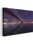 Brooklyn Köprüsü - Gece New York Silüeti Kanvas Tablo 3
