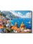 Positano Kubbesi - Italyan Sahil Kasabası Kanvas Tablo 2