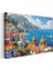 Positano Kubbesi - Italyan Sahil Kasabası Kanvas Tablo 3