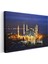 Boğaz Manzaralı Cami - Gece Istanbul Panoraması Kanvas Tablo 3