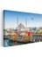 Yeni Camii - Istanbul'un Renkli Tekneleri Kanvas Tablo 3