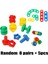 8 Set Vidalı Yapı Taşları Plastik E Blokları Çocuklar Için Sunu Bilgi Yapılıkları Eğitim Oyuncaklar Montessori Ölçek Modelleri Renk: Vidalar Tahta Seti (Yurt Dışından) 1