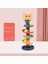 Toddler Için Top Damla Oyuncaklar 1-3 Montessori Istifleme Kulesi Oyuncak Bebek Geliştirme Oyunları Eğitim Öğrenme Aktivitesi Doğum Günü Hediyesi Renk: 5 Katman Ayı (Yurt Dışından) 1