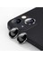 Apple iPhone 14 Mercek Lens Kamera Koruyucu Siyah 2