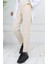 Beli Lastikli Havuç Pantolon 4002-04 Bej 3