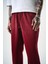 Erkek Sprey Baggy Eşofman Altı Bordo 5