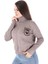 Kadın Zımba Taş Detay Triko Beige 21-1305 1