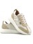Duotone Hakiki Deri Kadın Bej – Altın Casual Sneaker Ayakkabı (Süet Detaylı) 5