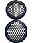 20CM Mavi Neon Ledli Hoparlör Kapağı 2