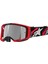 Alpinestars Vision 8 Luar Goggle Kross Gözlüğü Kırmızı Siyah 1