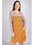 Kadın Renk Geçişli Uzun Tunik Beige 21-1144 1