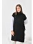 Kadın Gömlek Kol Tunik Siyah 21-6059 3