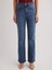 Milan 298 Yüksek Bel Mavi İspanyol Flare Bootcut Jeans Kadın 4