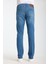 Alex 126 Normal Bel Mavi Tapared Slim Jeans Erkek 5