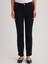 Julia 96 Normal Bel Siyah Crop Flare Jeans Kadın 4