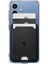 iPhone ve Samsung Magfit Kılıflar ile Uyumlu 3 Kartlı Manyetik Cüzdan Ultra Hybrid Black - AFA09208 1