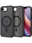 iPhone 16E Kılıf Ultra Hybrid Magfit Magsafe Özellikli Frost Black - ACS09144 2